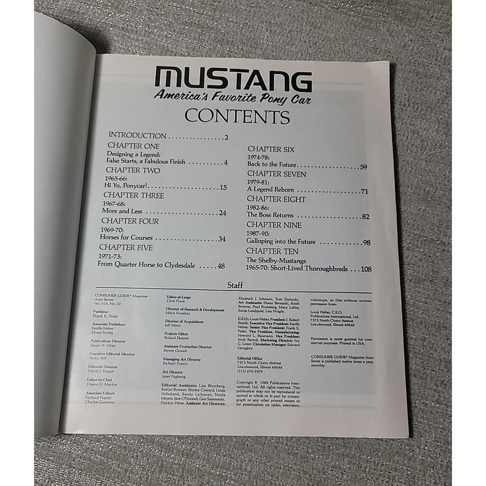Consumer Mustang Americas Favorite Pony Car 10 & Fords Alex Gabbard Magazines - Picture 13 of 16